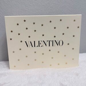 Valentino Cream Box with Gold Star Details